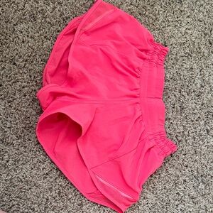 lululemon athletica Bright Pink Running Shorts